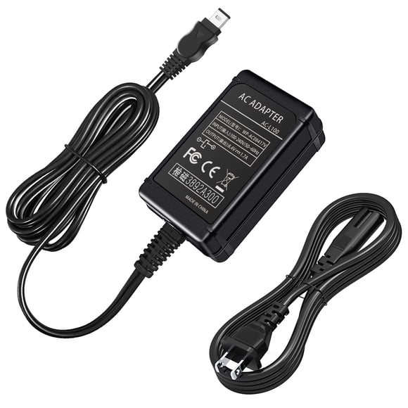 Adaptador de fuente de alimentación AC-L100 para videocámara Sony Handycam