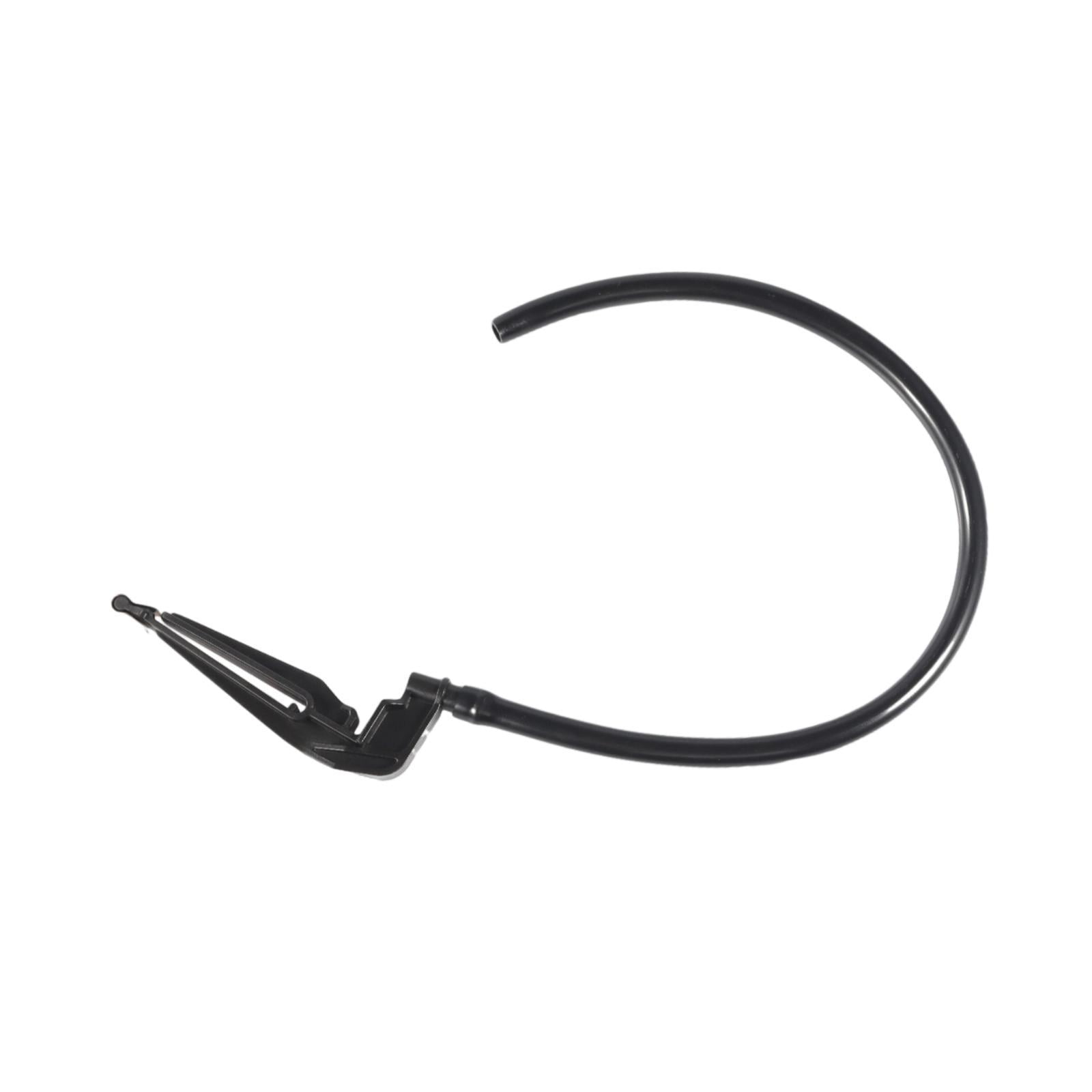 Magideal - Tubo De Recarga De Inodoro Y Abrazadera Kit De Reparación De Inodoros Accesorios Para Inodoros De Fácil Instalación Abrazadera De Tuberías Universal Negro