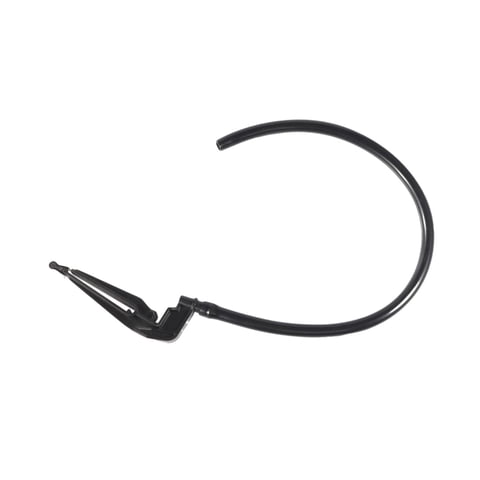 Magideal - Tubo De Recarga De Inodoro Y Abrazadera Kit De Reparación De Inodoros Accesorios Para Inodoros De Fácil Instalación Abrazadera De Tuberías Universal Negro