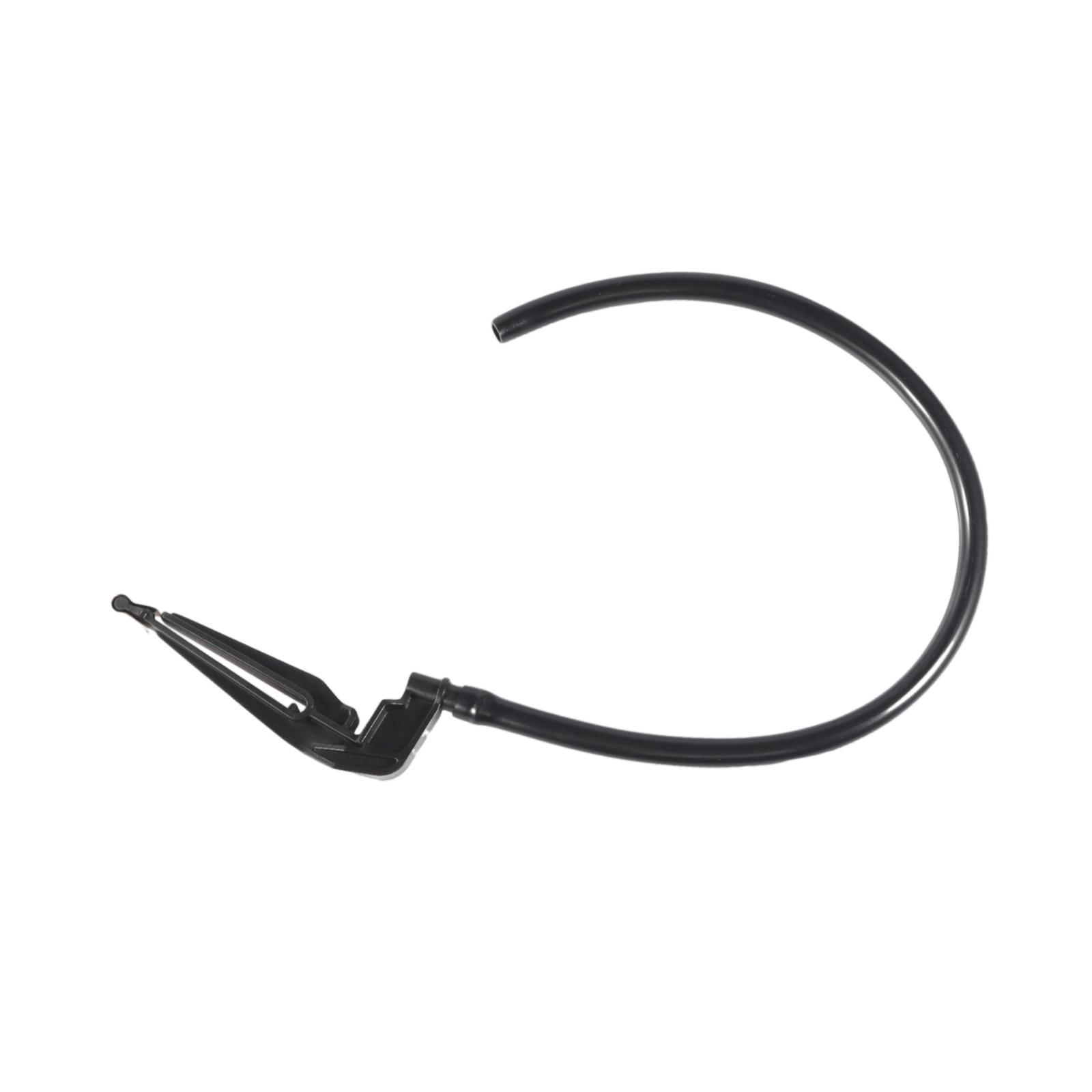 Magideal - Tubo De Recarga De Inodoro Y Abrazadera Kit De Reparación De Inodoros Accesorios Para Inodoros De Fácil Instalación Abrazadera De Tuberías Universal Negro