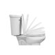 thumbnail image 2 of Asiento de inodoro Centoco 900SC-001 alargado blanco con cierre suave, 2 of 6
