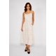 thumbnail image 1 of Vestido Midi Lunares Emilia Blanco blanco XL, 1 of 4