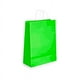 thumbnail image 1 of 12 Bolsas Papel Kraft Colores 21x15x8cm Verde Con Asa, 1 of 3