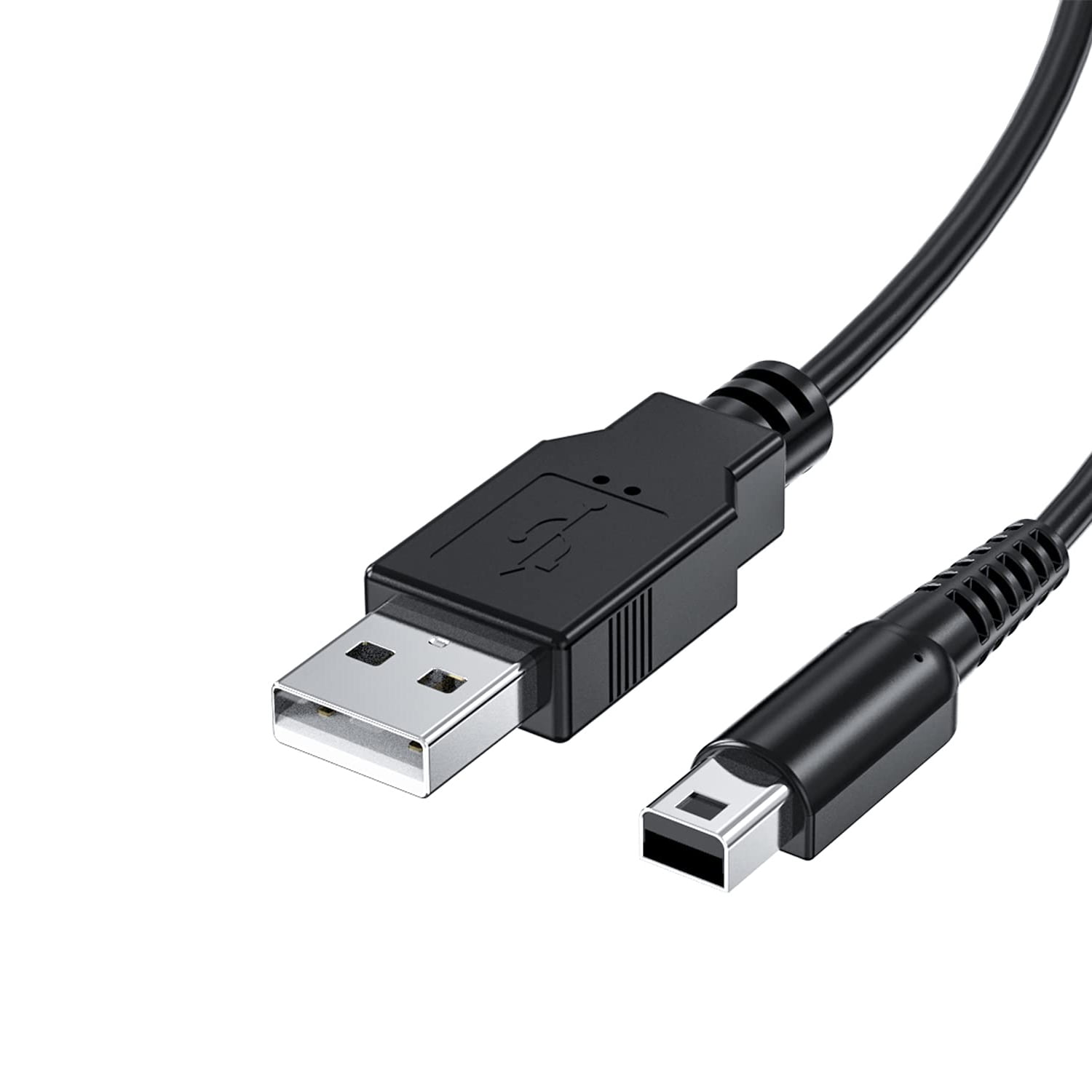 Genérico - Cable De Carga De 1.2m Para Nintendo 3ds, Cable De Datos Para 3ds/3ds Xl/ds/dsi/2ds/2ds Xl