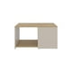 thumbnail image 2 of Mesa Centro 80X45X42,1 Cm Beige Y Café Claro, 2 of 7