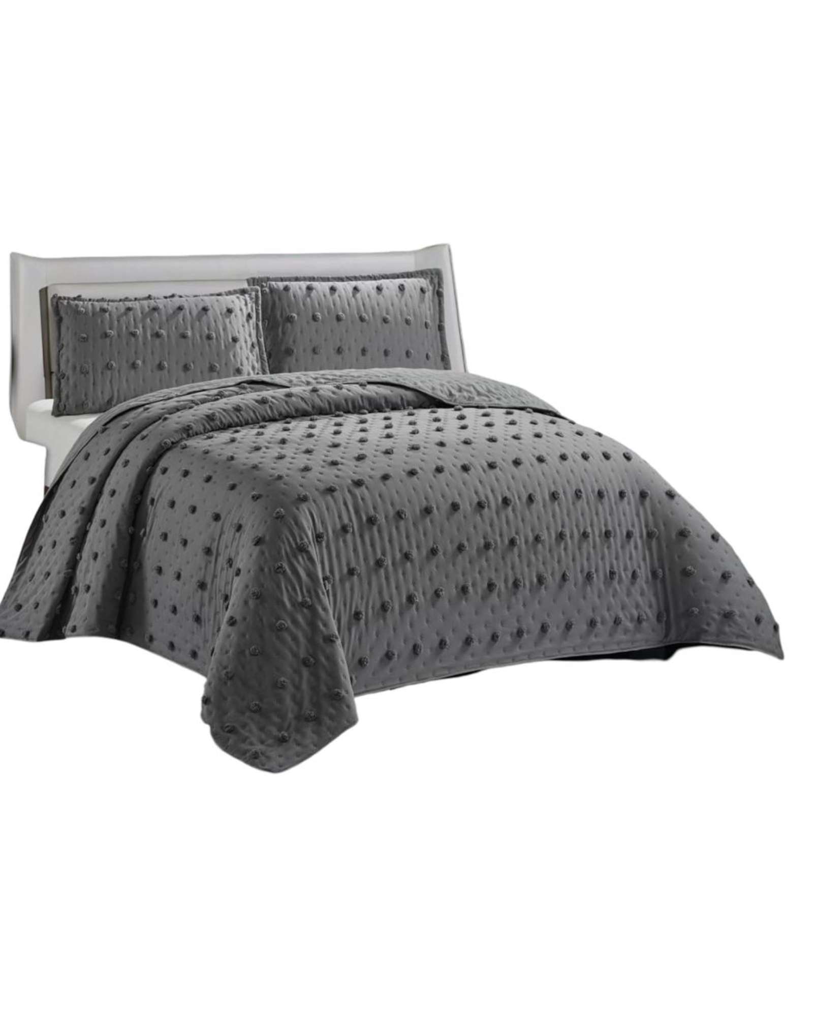 Tengfei - Cubrecama Quilt Tufting De Lujo Suave 2 Plazas