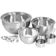 thumbnail image 1 of Set de Tazas y Cucharas Medidoras Megachef de 14 Piezas en Acero Inoxidable, 1 of 8
