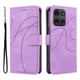 thumbnail image 4 of Funda tipo cartera con tapa para Motorola MOTO G75 5G con tarjetero, soporte y cubierta magnética Morado, 4 of 6