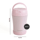 thumbnail image 4 of Termo Comida 400ml Rosado Cuchara Acero Inox Simplit, 4 of 6