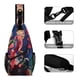 thumbnail image 3 of Pedri Riñonera Bandolera con Estampado Integral para Hombres y Mujeres, Bolso Cruzado Gráfico de Tendencia, Mochila de Hombro Streetwear para Ciclismo y Deportes, Riñonera Versátil Casual (2), 3 of 6