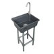 thumbnail image 1 of Lavabo utilitario Shawoo, independiente, cuenco individual, 40 x 33 cm, gris, 1 of 9