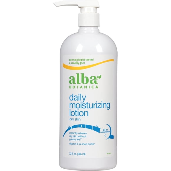 Loción Hidratante Alba Botanica 946 ml Piel Seca Vitamina E