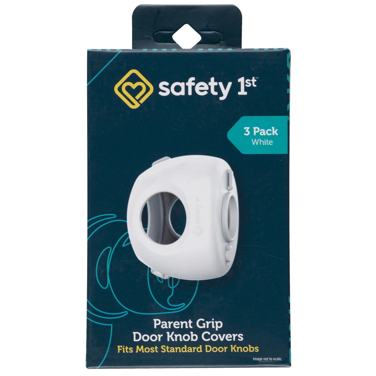 Cubre Picaportes Safety 1st Blanco Pack 3 Seguridad Niños