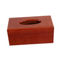 Magideal - Caja De Pañuelos Faciales, Cubierta De Madera Multiusos, Soporte Para Pañuelos Faciales, Soporte Para Servilletas, Dispensador De Papel Higiénico Para Rojo