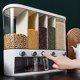 thumbnail image 1 of Dispensador de alimentos secos Xilei 5 Grid, arroz para cereales, 10 kg con taza, 1 of 7