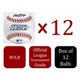 thumbnail image 2 of Pelotas de béisbol Rawlings ROLB 12 unidades de cuero 14U, 2 of 3