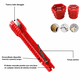 thumbnail image 3 of Llave Ajuste Tuercas Tubo Universal Multifunción Baño Cocina, 3 of 6