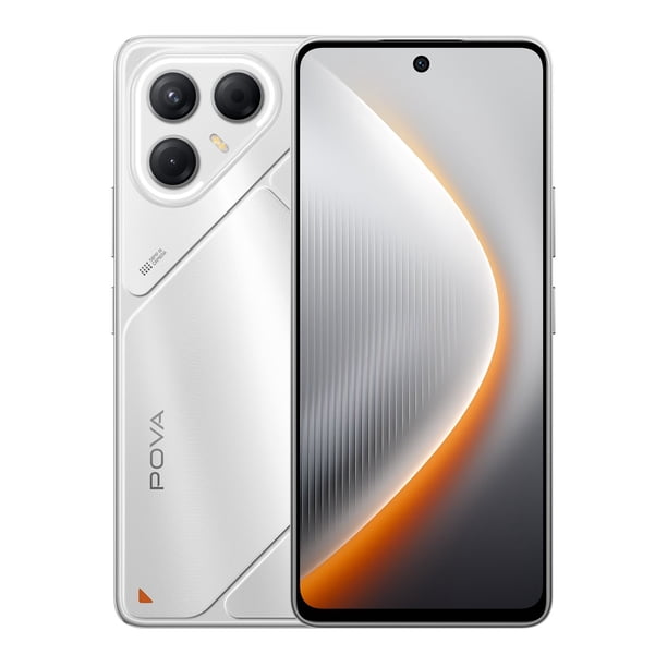 Smartphone Tecno Pova 7 5G 256GB + 8GB Magic Silver