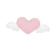 thumbnail image 2 of Cojín Lindo De La Almohada De La Felpa En Forma De Corazón De La Almohada Del Coche Para Conducir La Almohada Del Cuello Del Sofá De Los Coches, 2 of 3