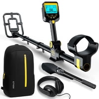 Detector De Metales Profesional Okesam Impermeable Con Bobina De 10"" Y Batería De 2000Mah