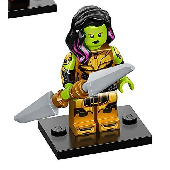 Minifigura LEGO Marvel Studios Gamora con la espada de Thanos 71031