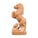 thumbnail image 4 of Estatua De Caballo De Madera Tallada A Mano, Estatua De Caballo Para Dormitorio, Gabinete, Sala De Estar, 4 of 5