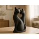 thumbnail image 2 of Figura Decoración- Escultura Gatos en Pareja, 2 of 2