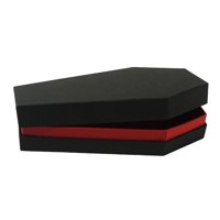 Magideal - Caja De Ataúd De Halloween, Ataúd De Regalo, Decoraciones Funerarias Góticas Con Tapas, Caja De Regalo Creativa Multiusos Para Decoración De Fiesta De