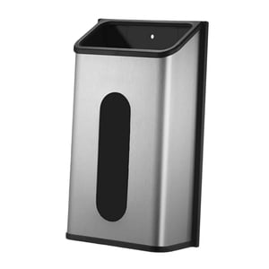 Bothyi - Dispensador Organizador De Cocina De Basura Con Soporte De Bolsa De Plástico De Acero Inoxidable