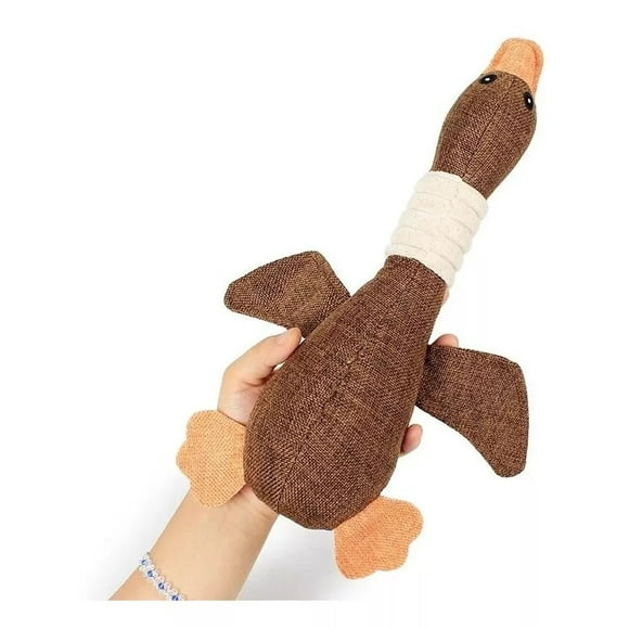Peluche Para Mascotas, Perro, Gato Con Sonido 24cm Por 19cm Color Chocolate