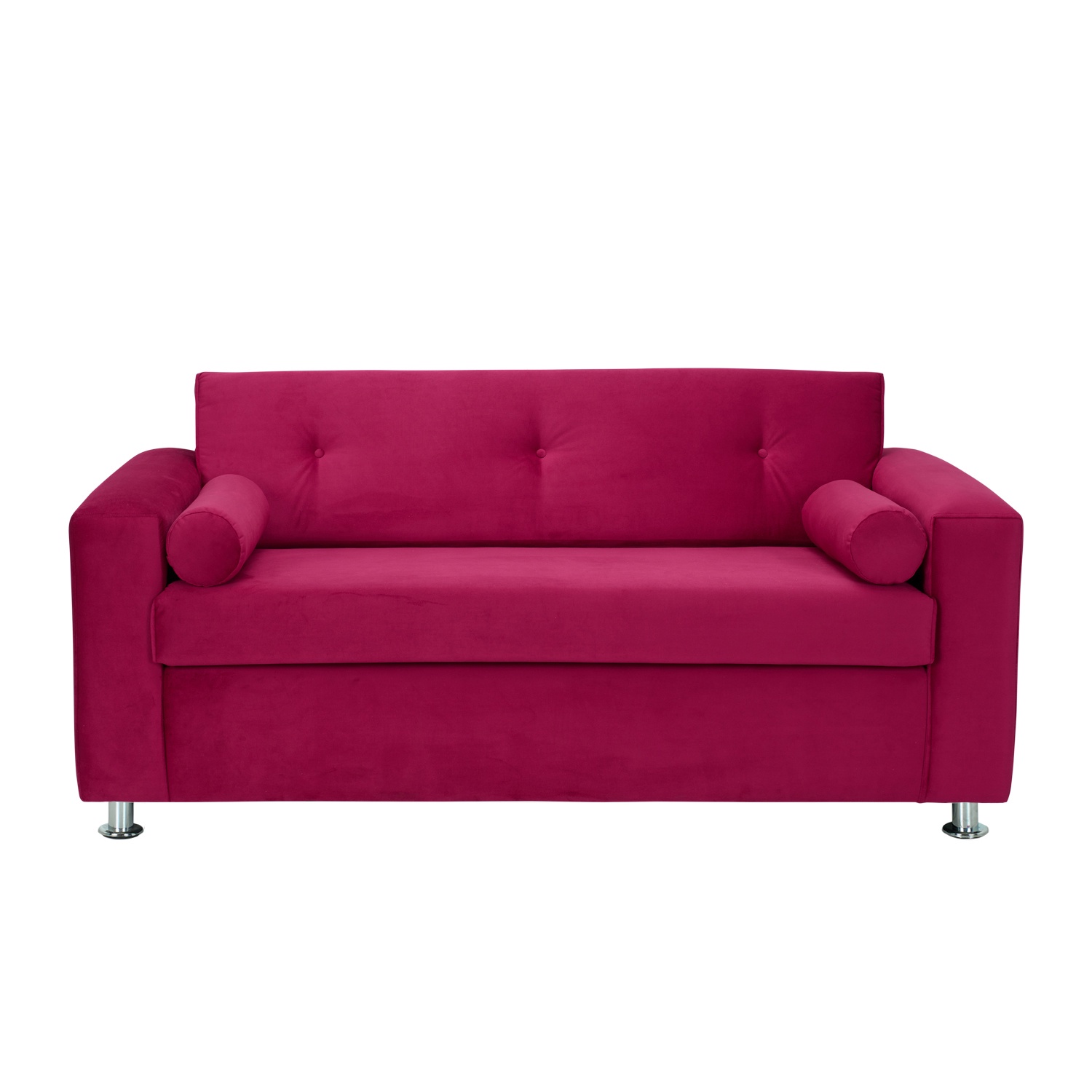 Bodevir - Sofa Vivo 3C Felpa 12 Burdeo