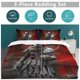 thumbnail image 5 of Pennywise Bedding Set Duvet Cover Comfortable and Lightweight Cartoon Bedding 3 Piece Bed Set, 5 of 5