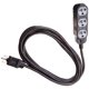 thumbnail image 1 of Cable de extensión Hydrofarm 240 V 12 pies negro, 1 of 2