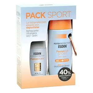 Isdin - Set Solar : Fusion Water 50Ml + Fusion Gel Sport 100Ml