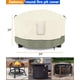 thumbnail image 2 of Cubierta para fogón Dalema redonda 137 cm x 61 cm impermeable beige, 2 of 9