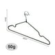 thumbnail image 5 of Percha para ropa de adulto, percha de ropa revestida de plástico, percha de ropa de metal antideslizante sin costuras, percha de ropa, 1 pieza, 5 of 5