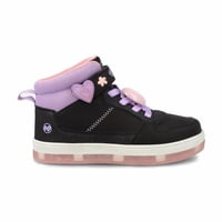 Zapatilla Niña Bubblegummers Nate Negro - Lila