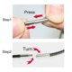 thumbnail image 3 of Collar GOLTERS de Cristal para Marcador de Pelota de Golf – Blanco, 3 of 4