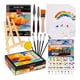 thumbnail image 1 of Kit 40pcs Lienzo Pintura Acrilica Bastidor Espatulas Pincel, 1 of 3