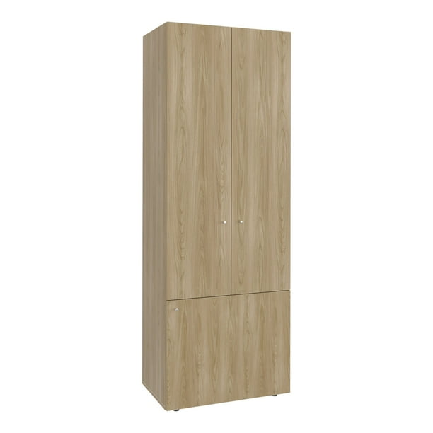 Closet 3 Puertas 170X60X40,2 Cm Cafe Claro