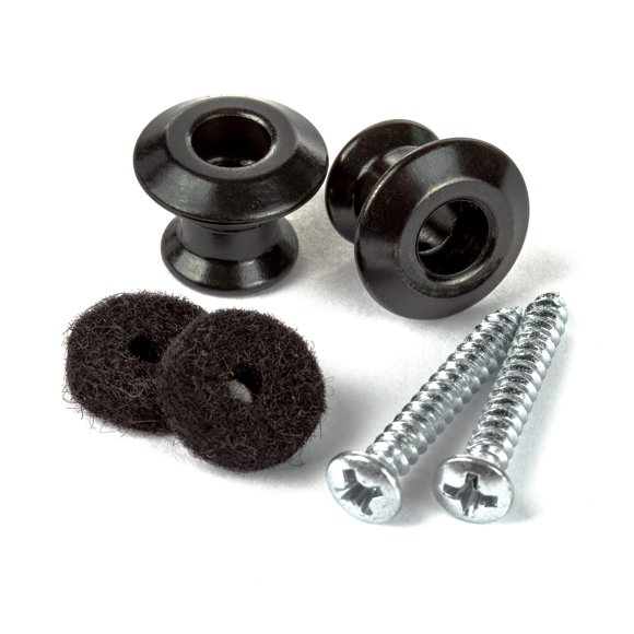 Juego de botones con correa de doble diseño de Straplok Jim Dunlop Black