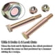 thumbnail image 3 of Kit de ruedas de cubierta CheemuII para MTD Cub Cadet Toro, paquete de 2, 3 of 6
