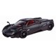 thumbnail image 1 of Auto de colección a escala 1/24 Pagani Huayra Motormax negro mate con interior rojo, 1 of 6