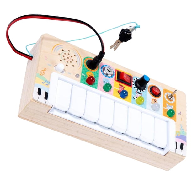 Ocupado Tableros Accesorios Interruptor Piano Habilidades Motoras Básicas Juego Interior