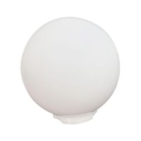 Magideal - Farola De Acrílico Con Forma De Globo, Cubierta Para Lámpara, Postes De Lámpara, Fácil De Instalar, Pantalla Esférica, Reemplaza Las Farolas De Jardín 300 Mm