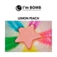 thumbnail image 3 of Bomba De Tina Rainbow Lemon Peach 120g Im Bomb, 3 of 3