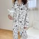 thumbnail image 4 of Conjunto unisex de pijama largo para el hogar, 4 of 7