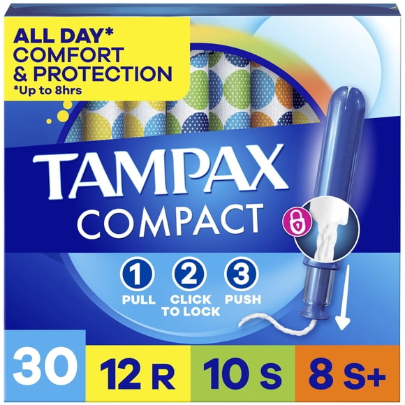 Tampones Tampax 30 unidades Regular/Super/Super Plus