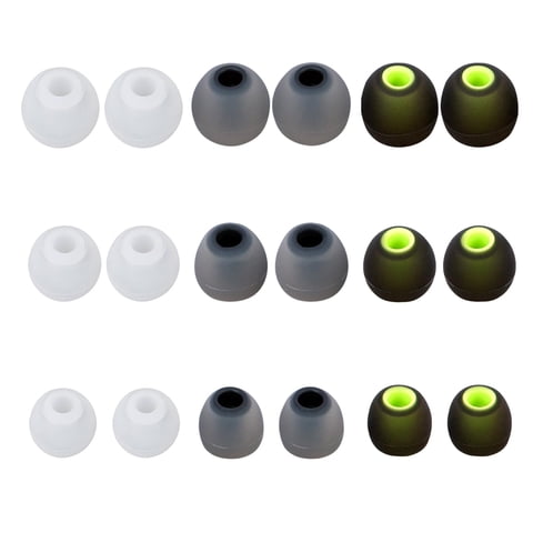 Fundas De Silicona Para Auriculares Mmyqxi Con Puntas De Repuesto Para Auriculares, 9 Pares