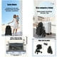 thumbnail image 3 of Coche Paseo Reversible Con Mosquitero Focus Negro LuBabycas, 3 of 8